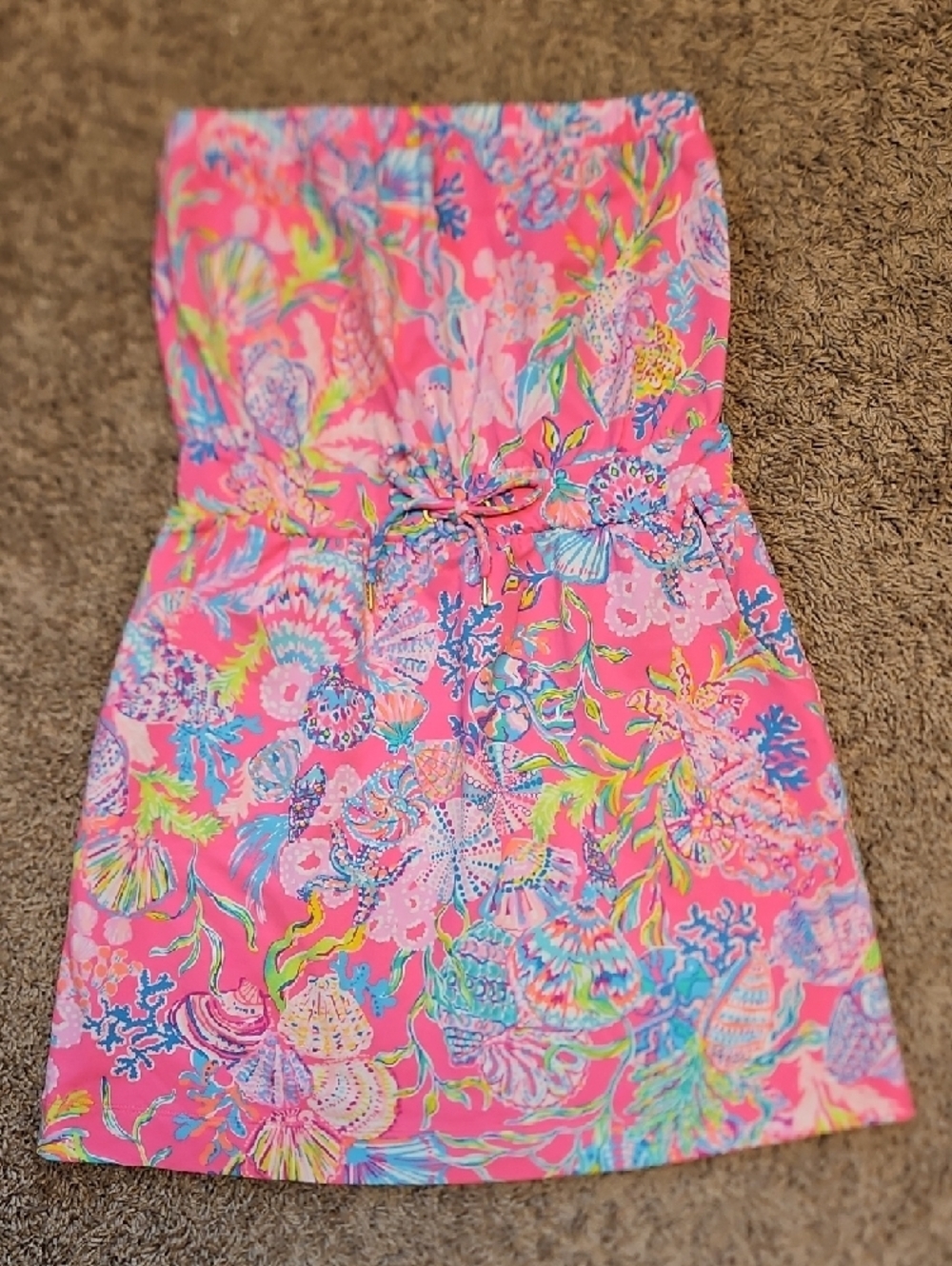 Lilly Pulitzer Larch Strapless Cover-up Dress - Picture 3 of 9